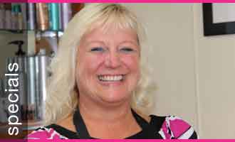 Picture of wedding guests, with their hair styled at Paradise Hair